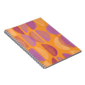 Moderne illustratie van moderne stijl uit de midde notitieboek (Rechterzijde)