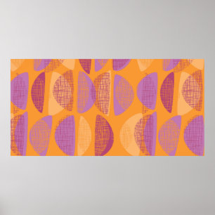 Moderne illustratie van moderne stijl uit de midde poster