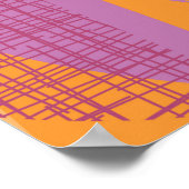 Moderne illustratie van moderne stijl uit de midde poster (Hoek)