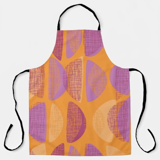 Moderne illustratie van moderne stijl uit de midde schort (Voorkant)