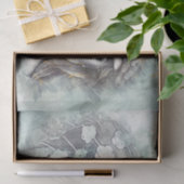 Moderne illustratie vrouw tissuepapier (Geschenk)