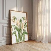 Moderne Impasto Paarse Muur Kunst Canvas Print
