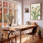 Moderne Impasto Paarse Muur Kunst Canvas Print