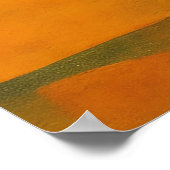 Moderne impressionist rustige tijd poster (Hoek)