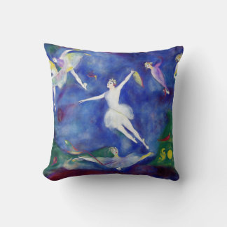 Moderne impressionistische ballerina's in de lucht kussen