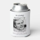 Moderne 'In Loving Memory' Foto Blikjeskoeler (Blikje Voorkant)