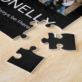 Moderne 'In Loving Memory' Fotocollage Legpuzzel (Zijkant)