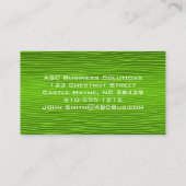 Moderne India maakt professionele Visitekaartjes (Achterkant)