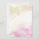 Moderne Indiase Hindoe Bruiloft Ganesha Logo Kaart (Achterkant)