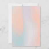 Moderne Indiase Hindoe Bruiloft Minimalistisch Kaart (Achterkant)