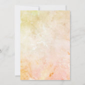 Moderne Indiase Hindoe Bruiloft Mooi Kaart (Achterkant)