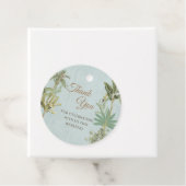 Moderne Indiase Pichwai bruiloft dank u label (In situ)