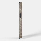 Moderne indigoblauwe agaatdiamanten Case-Mate iPhone case (Achterkant / Rechts)