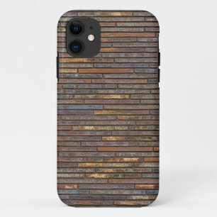 Moderne industriële dunne bakstenen muurpatroon Case-Mate iPhone case