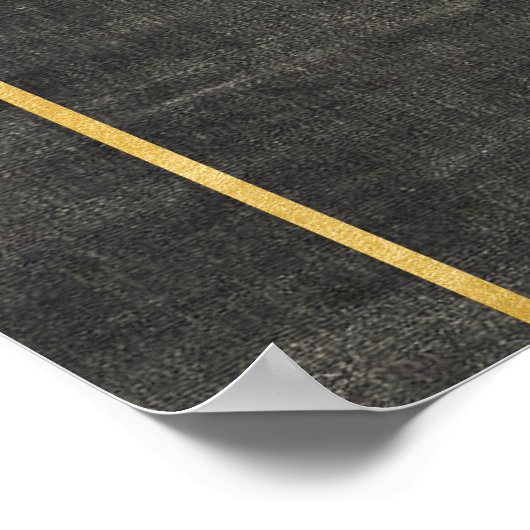 Moderne industriële geometrische kunst 2 poster (Hoek)