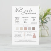 Moderne informatiewagen voor bewerkbare kleurenbri kaart (Staand voorkant)