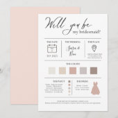 Moderne informatiewagen voor bewerkbare kleurenbri kaart (Voorkant / Achterkant)