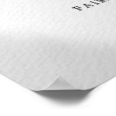 Moderne informele script afstudeerfeest welkomstbo poster (Hoek)