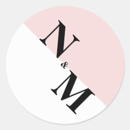 Moderne Initiaal Stickers