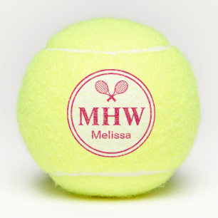 Moderne Initialen Tennisballen
