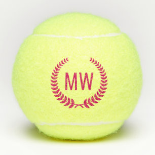 Moderne Initialen Tennisballen