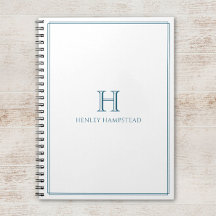 Moderne initiële patina blauwe rand