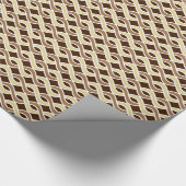 Moderne inktlinten uit het midden van de eeuw, tau cadeaupapier (Hoek)