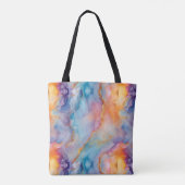 Moderne Inkwave Tote Bag (Achterkant)