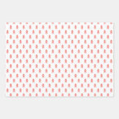 Moderne inpakpapier voor boerderijen - rood (Voorkant 2)