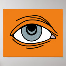 Moderne Insomniac Eye Pop Art