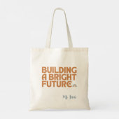 Moderne Inspirerend lerarenwaardering Tote Bag (Achterkant)