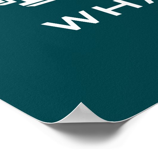 Moderne Inspirerend prijsopgave voor typografie Poster (Hoek)