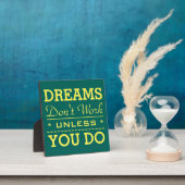Moderne Inspirerende Typografie Quote Fotoplaat (Insitu)