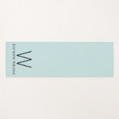 Moderne Inspirerende Yoga Mat Motiverende Ontwerpe (Voorkant (horizontaal))