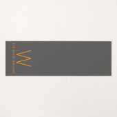 Moderne Inspirerende Yoga Mat Motiverende Ontwerpe (Voorkant (horizontaal))