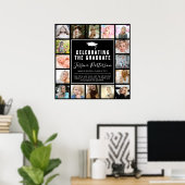 Moderne insta Afbeelding Collage Graduation Party Poster (Thuiskantoor)