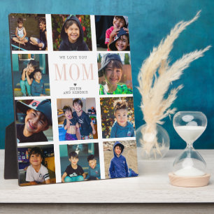 Moderne Instagram 11 Foto Collage Plaque Fotoplaat