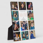 Moderne Instagram 11 Foto Collage Plaquette Fotoplaat (Zijkant)