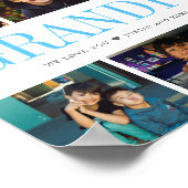 Moderne instagram Square Photo Collage | 9 Foto's Poster (Hoek)