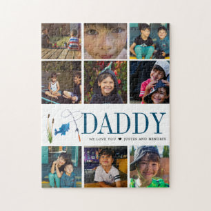 Moderne instagram Square Photo Collage   VISSEN   Legpuzzel