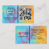 Moderne instant duurzame goedkopere visitekaartjes (Voorkant / Achterkant)