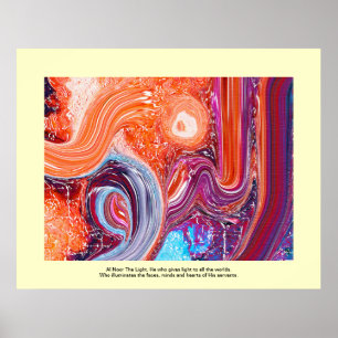 Moderne interieurschilderijen poster