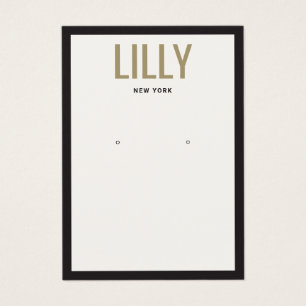 Moderne internationale zwarte-grenskaart visitekaartje