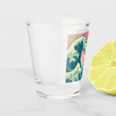 Moderne interpretatie van de Grote Golf Shot Glas (Links)