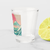 Moderne interpretatie van de Grote Golf Shot Glas (Rechts)