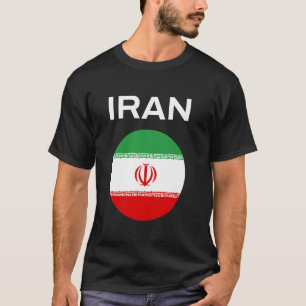 Moderne Iraanse vlag T-shirt