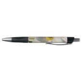 Moderne Iris Watercolor Bloemen Pen (Bodem)