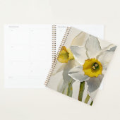 Moderne Iris Waterverf Bloemen Planner (Display)