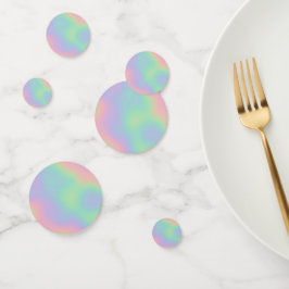 Moderne iriserende holografische regenboog confetti