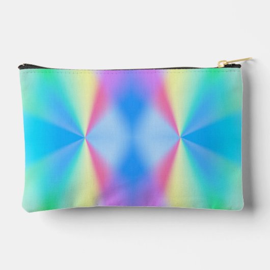 Moderne iriserende pastel regenboogkleur etui (Achterkant)
